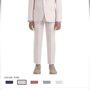 Ralph Lauren pink linen pants for boys
